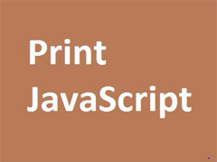 Print, JavaScript,Print từ JavaScript,chức năng Print , in